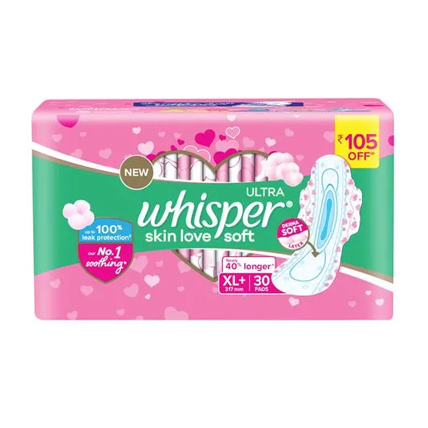 Whisper Ultra Soft Pads XL Plus